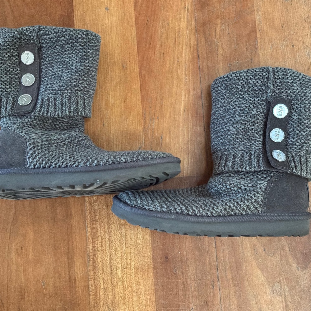 Ugg cardigan style boots